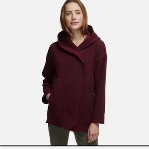The North Face Women Crescent Wrap Hoodie Jacket women’s XS burgundy